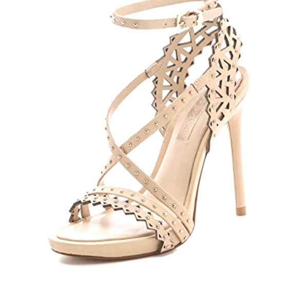 SOLD BCBG Strappy Studded Sandal - Picture 2 of 6